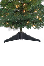 Tabletop Ombre Green Christmas Tree with Plastic Stand