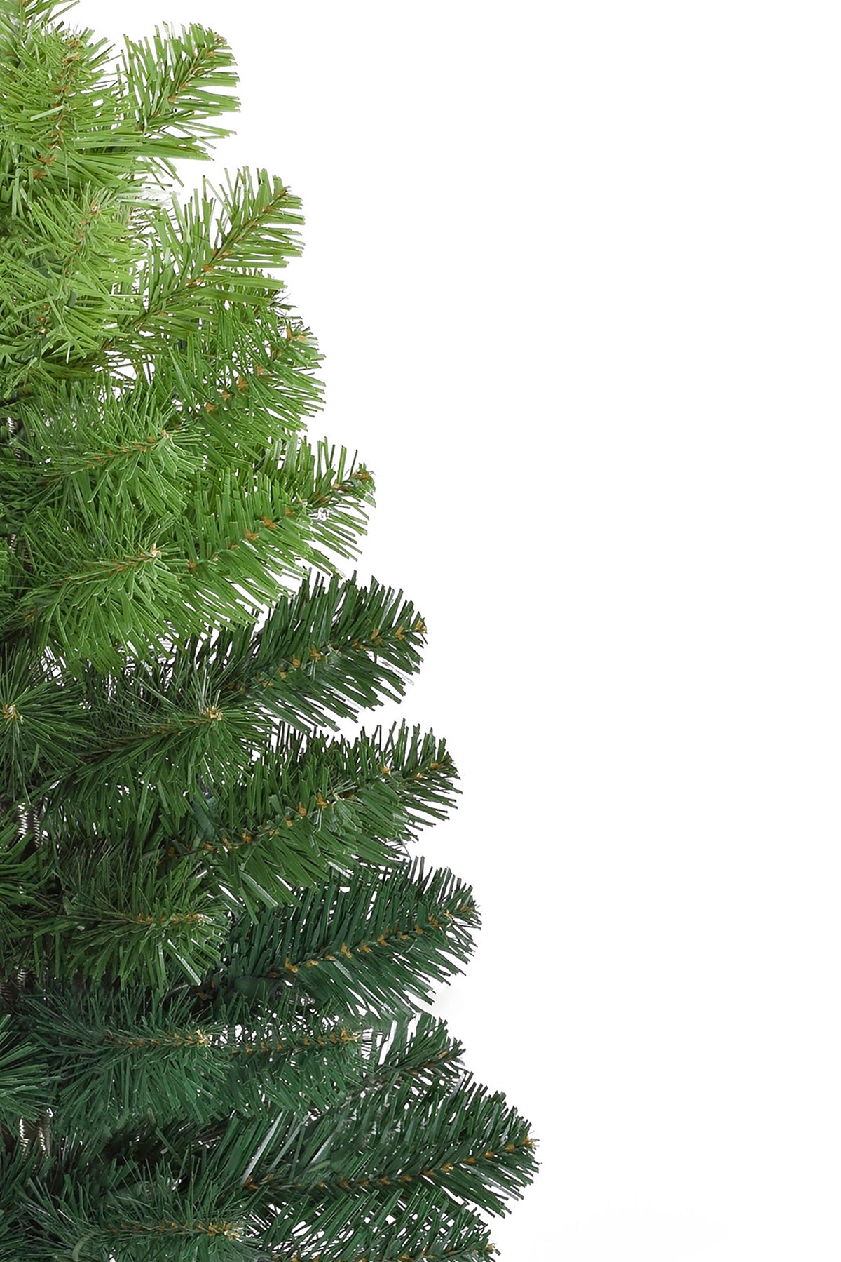 Christmas Home Decor 24" Tabletop Ombre Green Tree with Plastic Stand