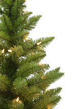 Cozy Warm Lights 3 FT Tabletop Christmas Tree with Burlap Base