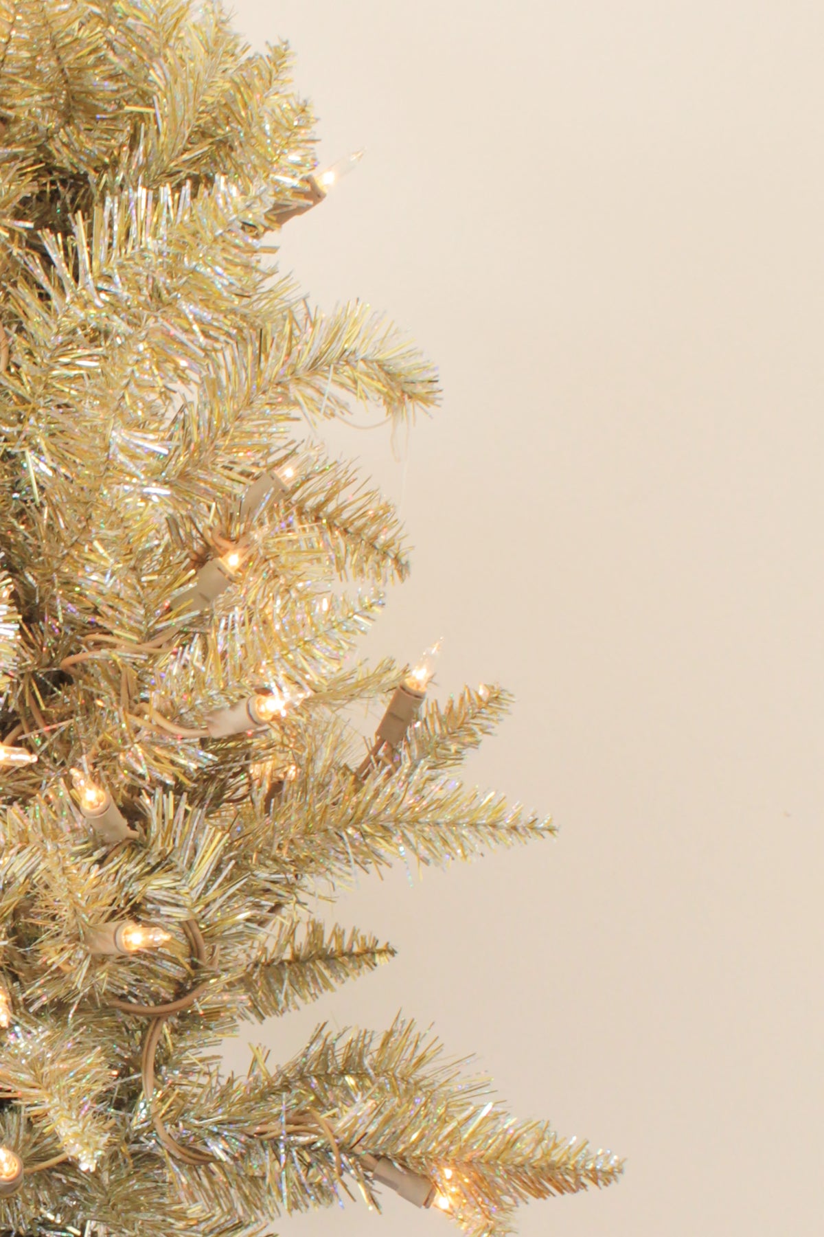 Magic Warm Lights 2 FT Tabletop Christmas Tree - Champagne