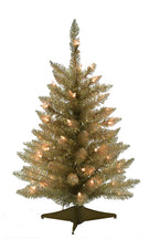 Holiday Home Decor 2' Prelit Tabletop Christmas Tree - Champagne