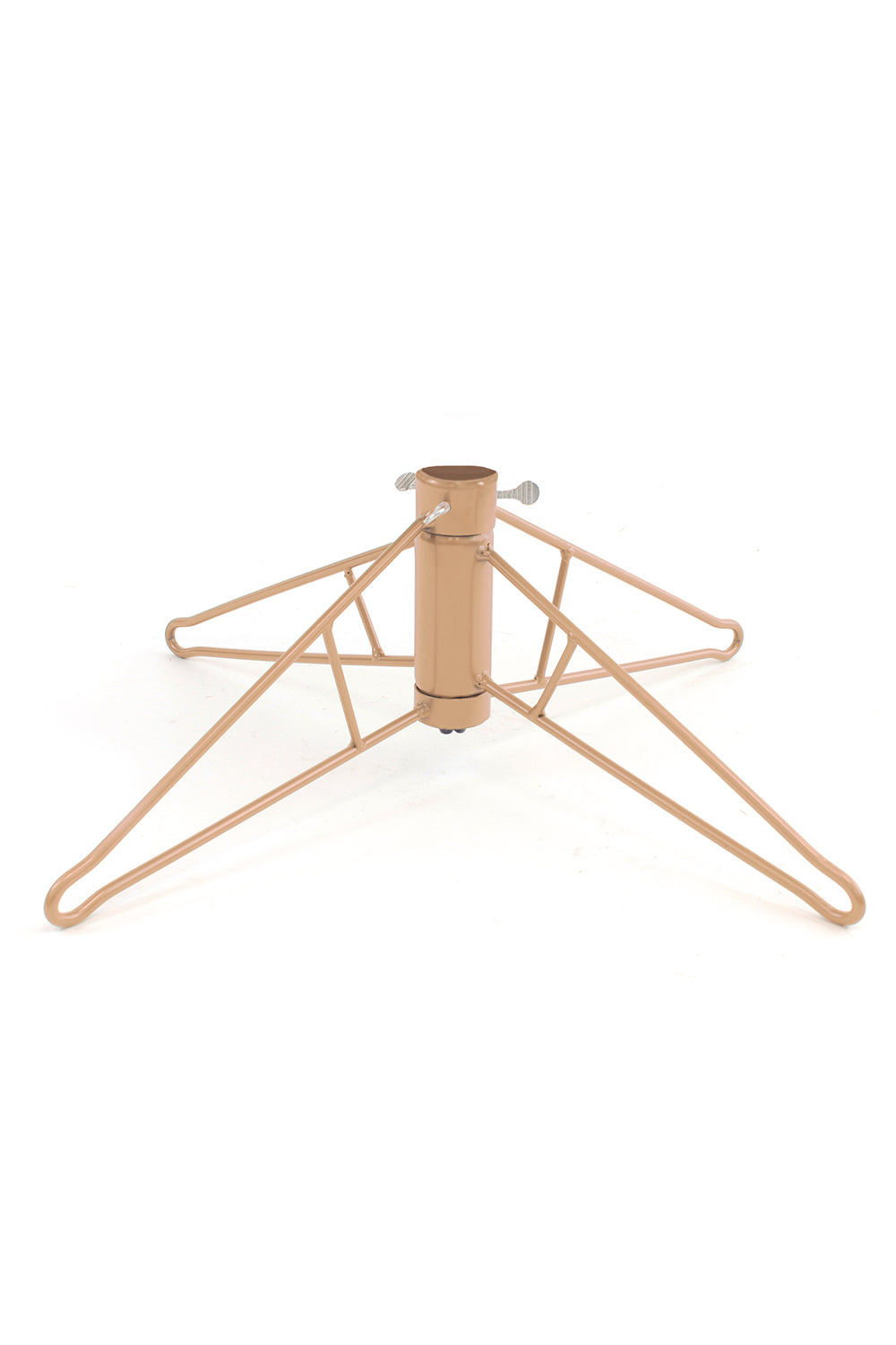 Rose Gold Slim Christmas Tree with Heavy Duty Metal Stand