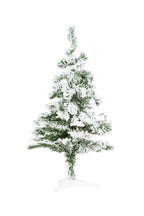 Holiday Home Decor Tabletop Snow Flocked Tabletop Tree with Stand