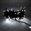 Holiday Home Decor 100 LED Black Cable Multifunction Plug in - 32' long