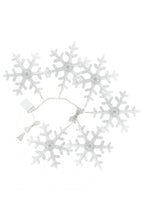 Indoor/Outdoor Snowflake Sparkle String Lights