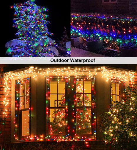 Christmas 200 LED Solar Powered Outdoor String Light