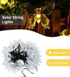 LED Solar String Lights - Butterfly Shape- 8 Modes