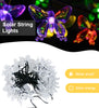 LED Solar String Lights - 8 Modes - Butterfly Shape - Holidays Decor 