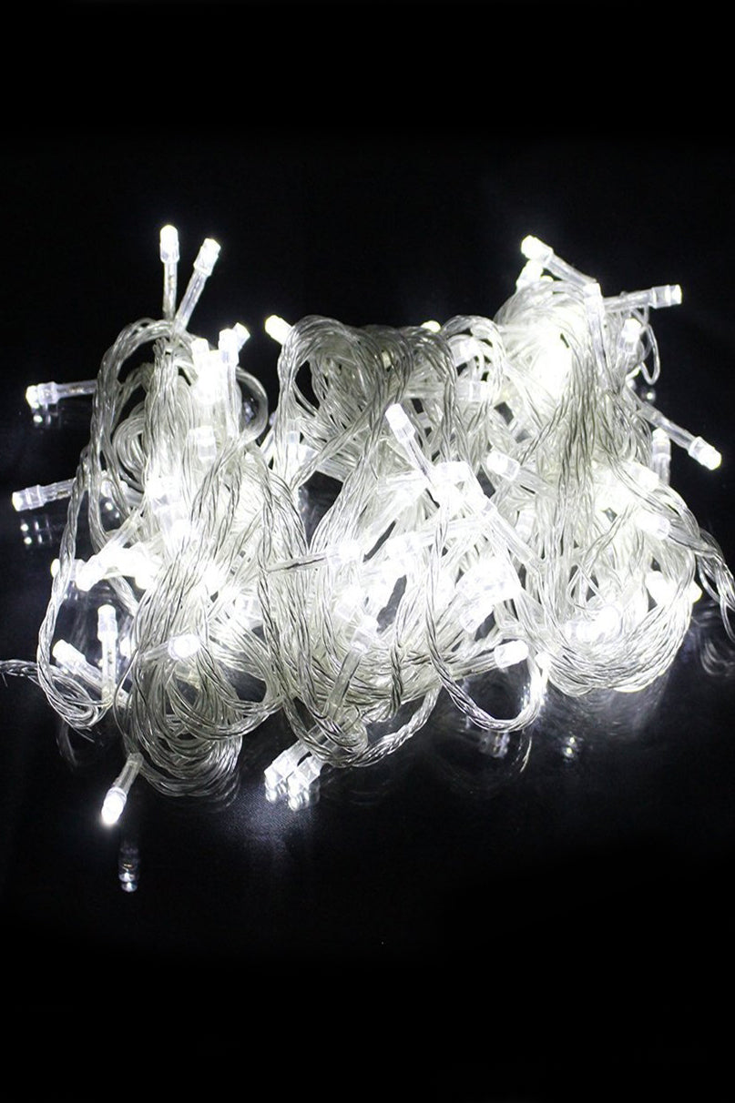 Magic Home Decor Indoor/Outdoor 400 LED String Lights with Flexible Clear Wire