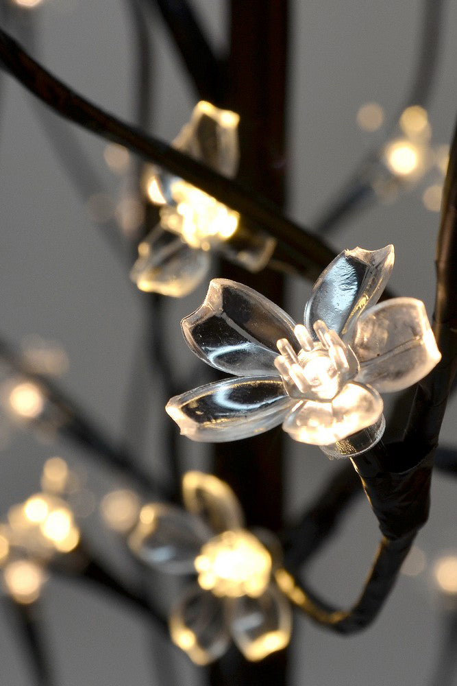 Warm Yellow 6' Lighted Cherry Blossom Tree