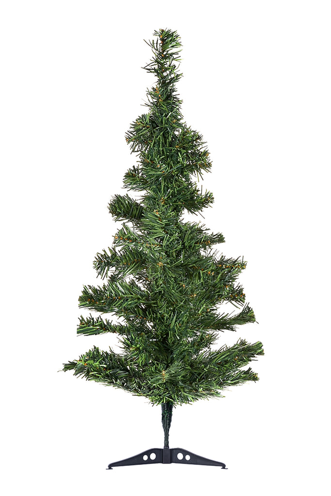 2' Green Tabletop Tree with Stand-Holiday Decor