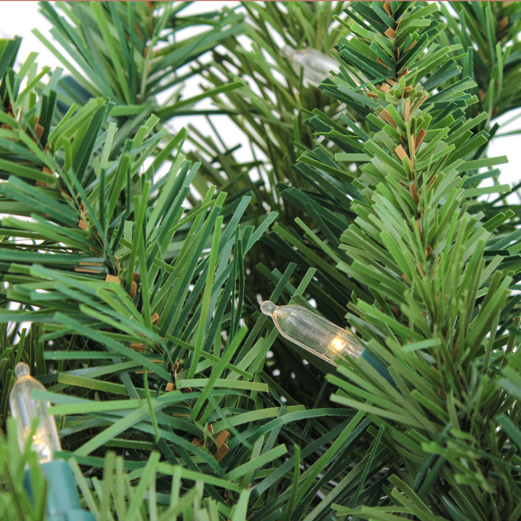 Perfect Holiday Home Decor Prelit Salem Pine Wreath