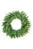 Prelit Tapered Salem Pine Wreath