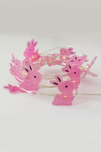 20 LED Fairy Light Pink Bunny – Battery Operated
