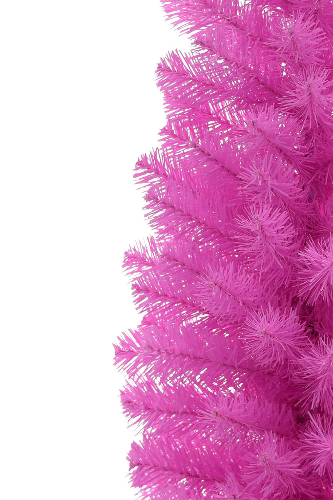 Room Decor Pink Tabletop Christmas Tree with Stand Tree