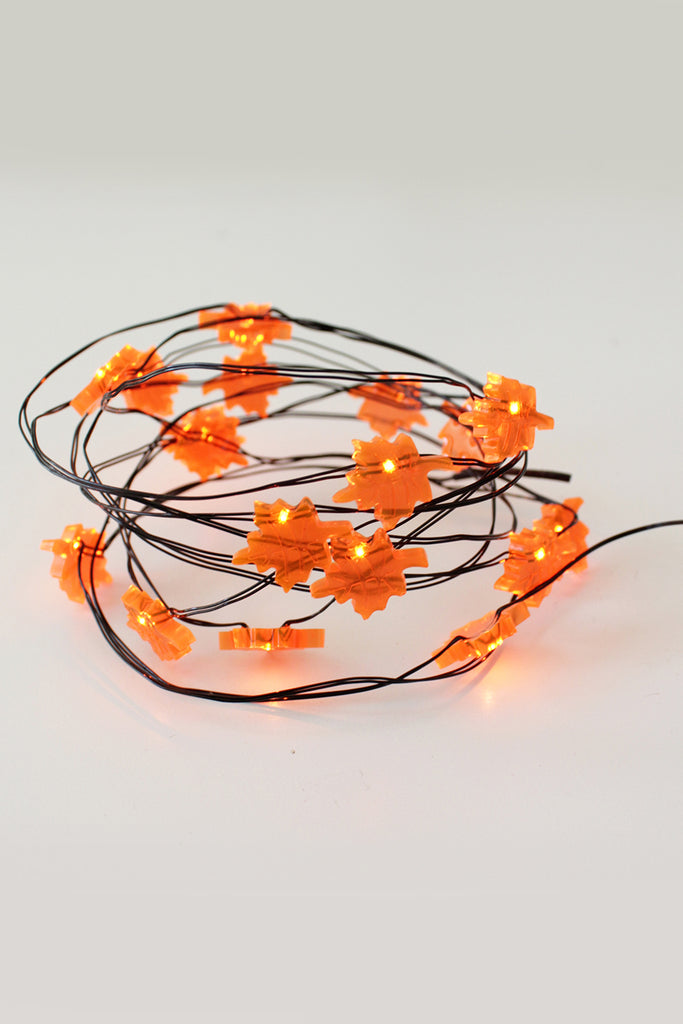 20 LED Fairy Light Autumn Leaves – Battery Operated w/ Timer