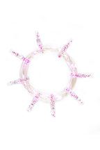 13' Long Barbie Theme 36 LED Pink Glitter Photo Clip String Light- Battery Operated