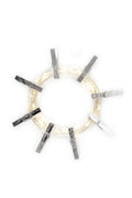 13' Long 36 LED Silver Photo Clip String Light- Battery Operated