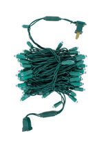 Holiday Home Decor 70 LED Indoor/Outdoor Wide Angle 5MM LED Green Cable String Lights - Warm White